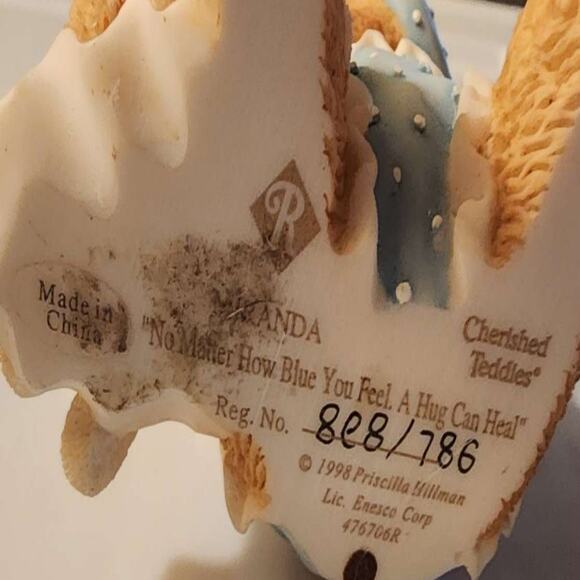 Enesco Cherished Teddies Miranda Bear Figurine 1998 #476706 - Picture 7 of 7